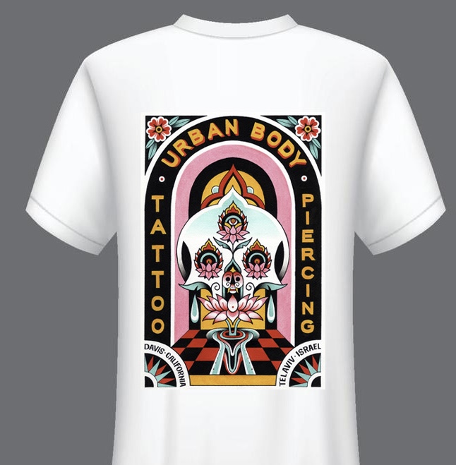 urban body tel aviv tshirt
