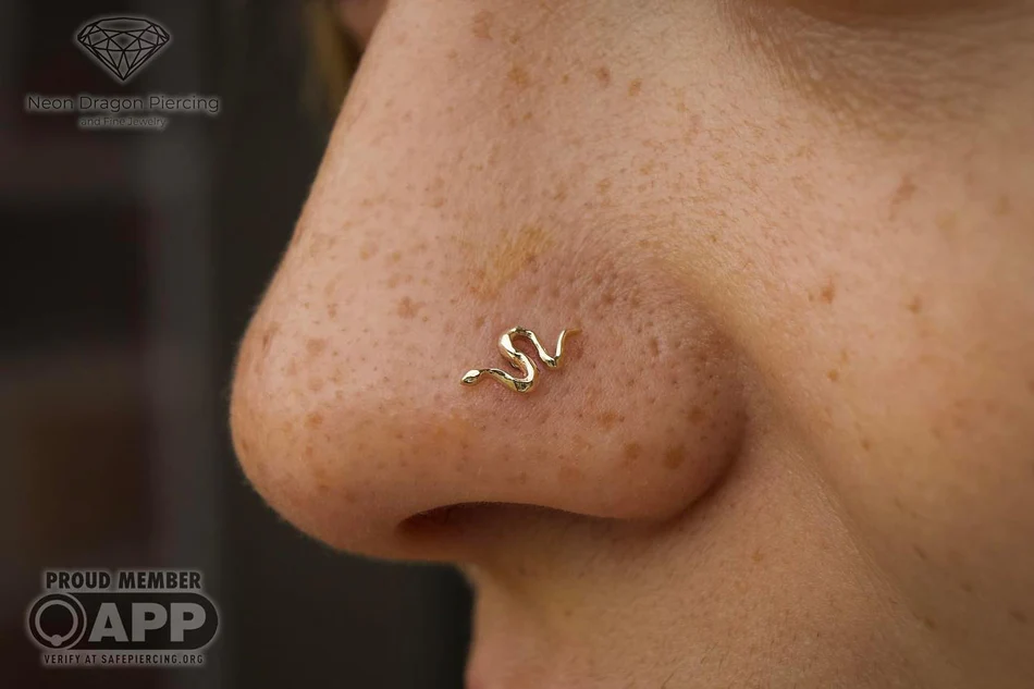 Buddha Jewelry - Serpent - Threadless End