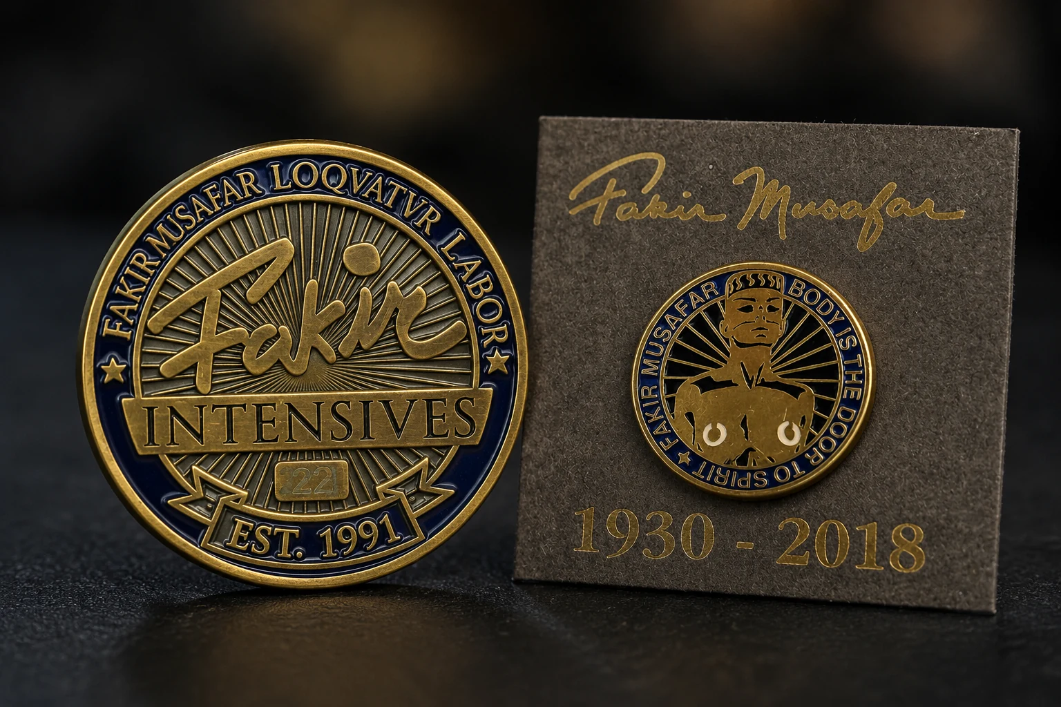 Fakir Medal & Pin