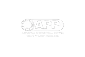 לוגו Association of Professional Piercers - חברות רשמית ב-APP