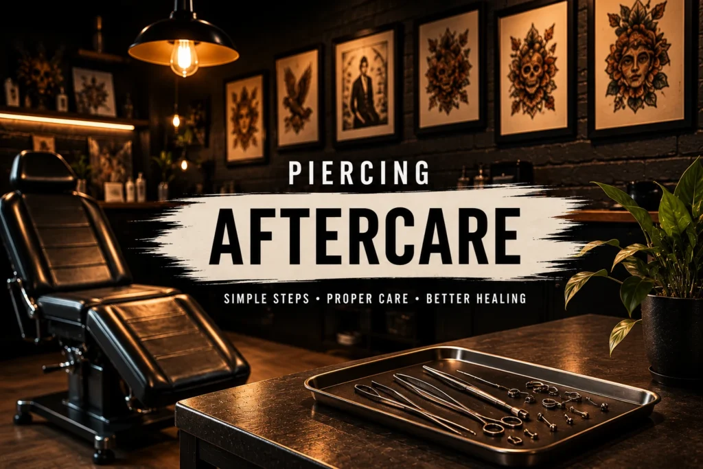 New piercing aftercare guide — safe healing tips | URBAN BODY